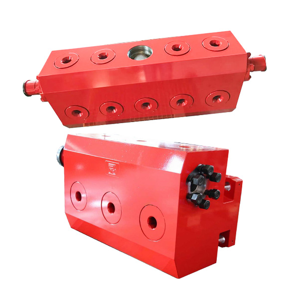 Five-cylinder hydraulic end