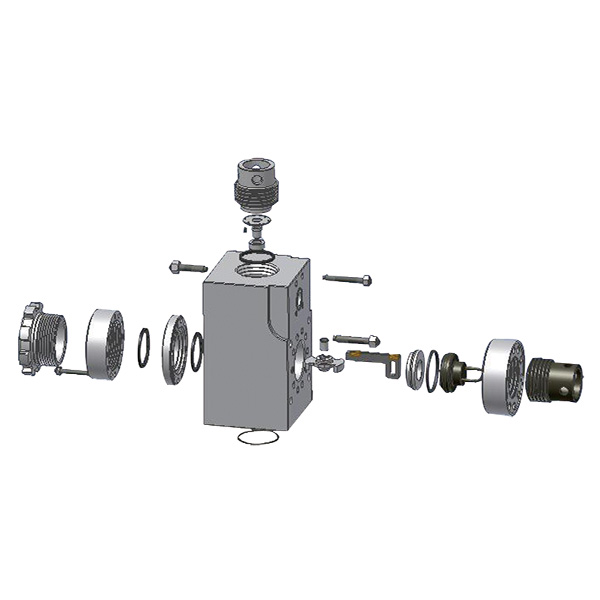 Hydraulic Cylinder Assembly AH36002-05.01.00